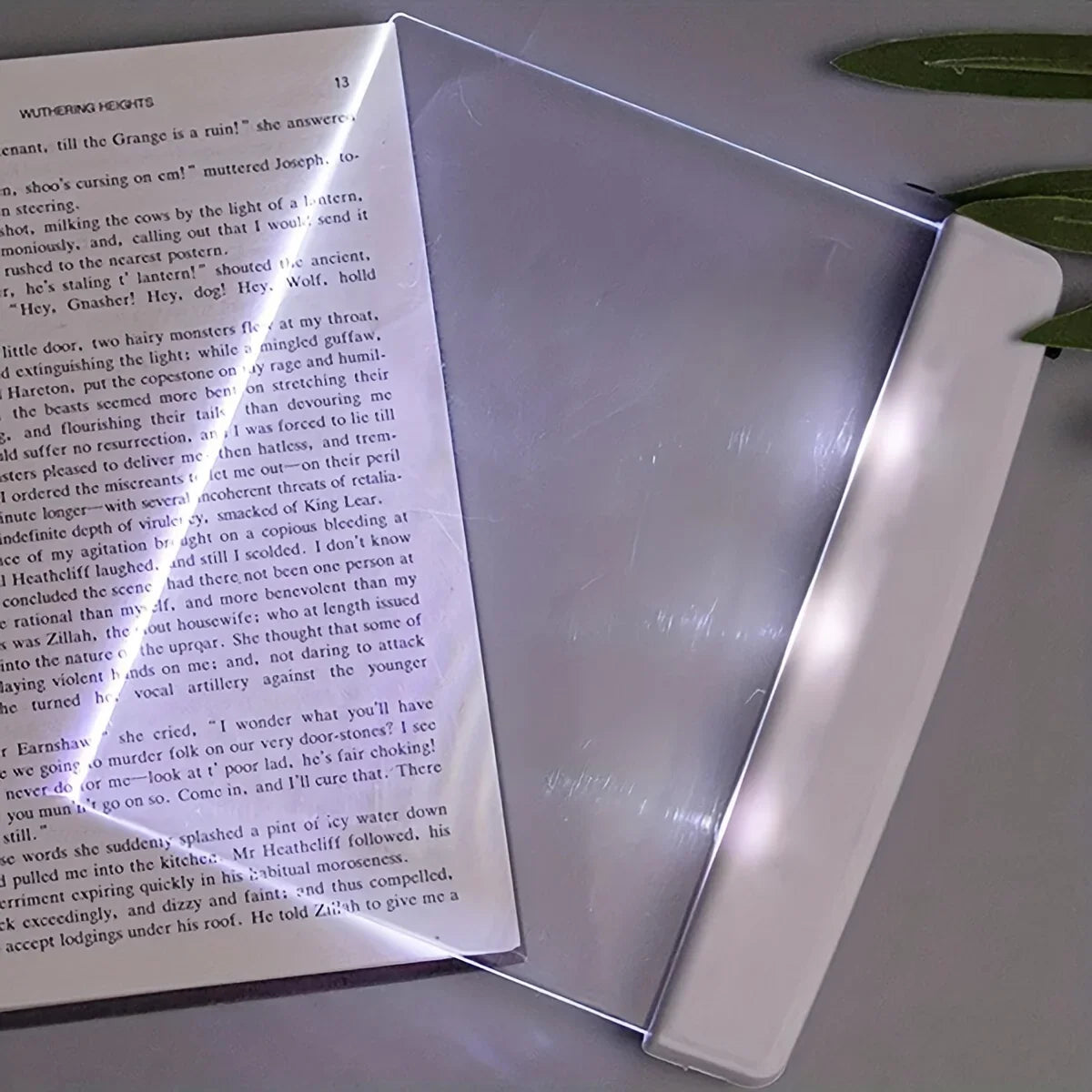 GlowPanel Reader | LED Flat Panel Night Vision Reading Light