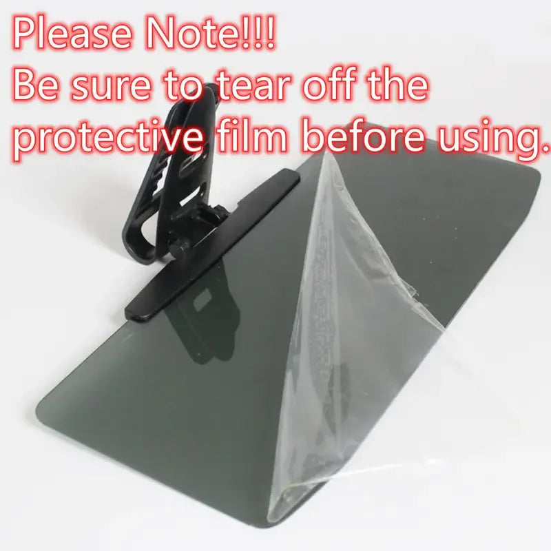 ClearView Car Sun Visor: Anti-Glare & UV Protection for Safer Driving