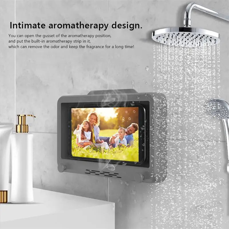 AquaShield Phone Holder - Waterproof Protection for Any Space