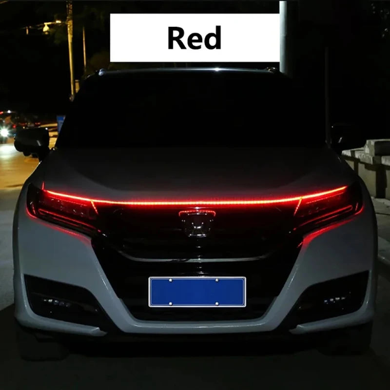 GlowGuide DRL | 150cm LED Car Hood Decorative Light (12V)