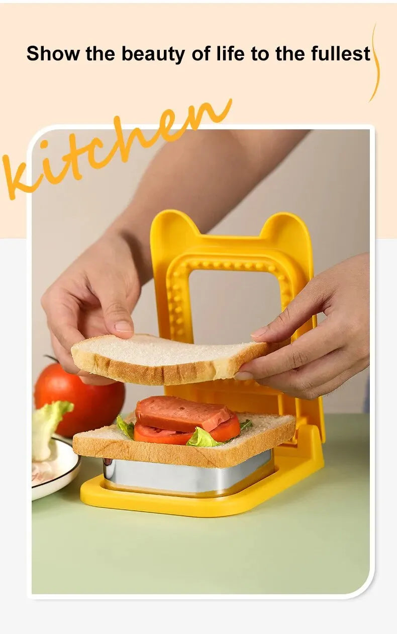 SandwichFun Cutter - Creative Snack Maker for Kids