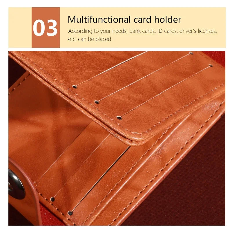 DollarMate Wallet | Men's PU Leather Wallet with 100 USD Pattern