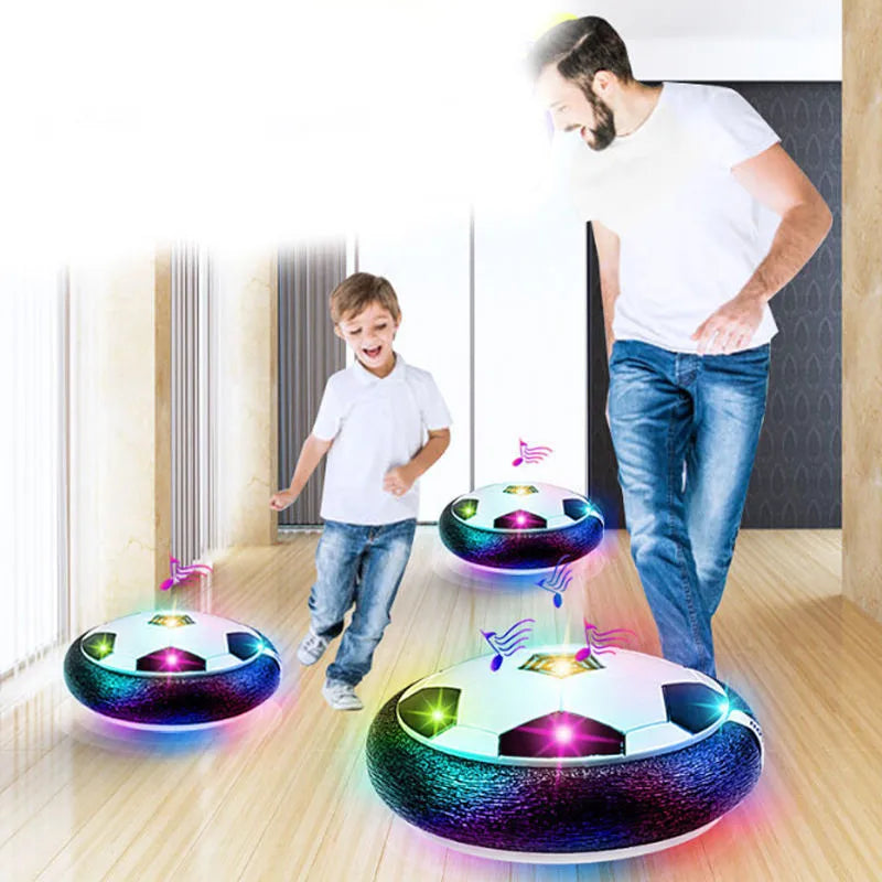 HoverBall Pro | LED Floating Soccer Toy with Music for Kids