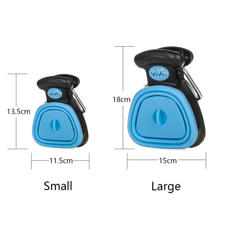 QuickScoop Pet Waste Cleaner: Foldable & Hands-Free Poop Pickup