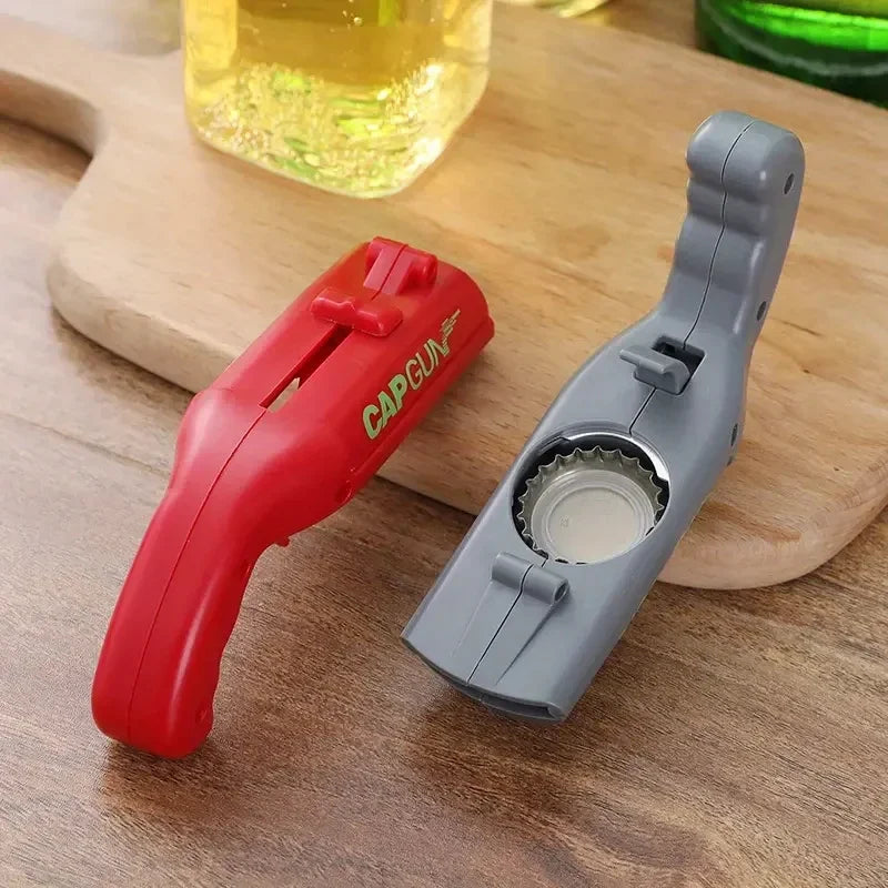 Cap Gun Beer Bottle Opener - Fun & Novelty Gift for Parties