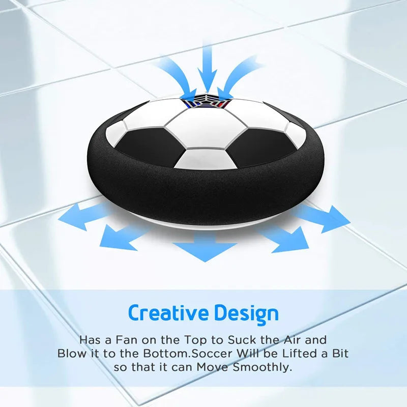 HoverBall Pro | LED Floating Soccer Toy with Music for Kids