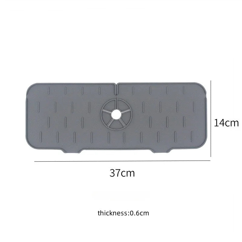 SplashGuard Mat - Absorbent Faucet Pad for Dry Countertops