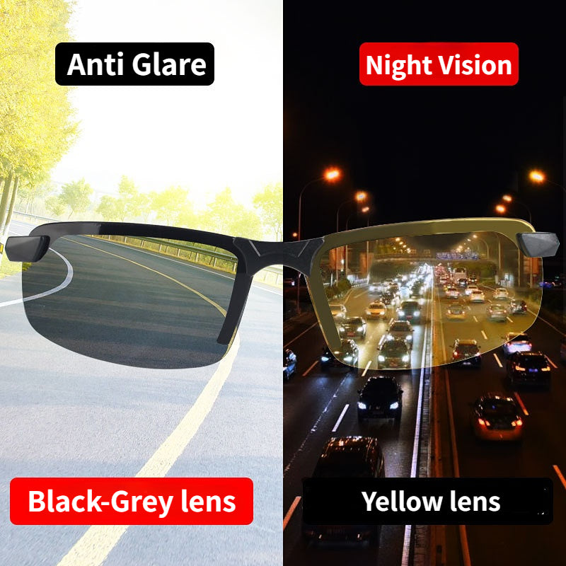 NightVision Pro - Anti-Glare Glasses for Day & Night Driving