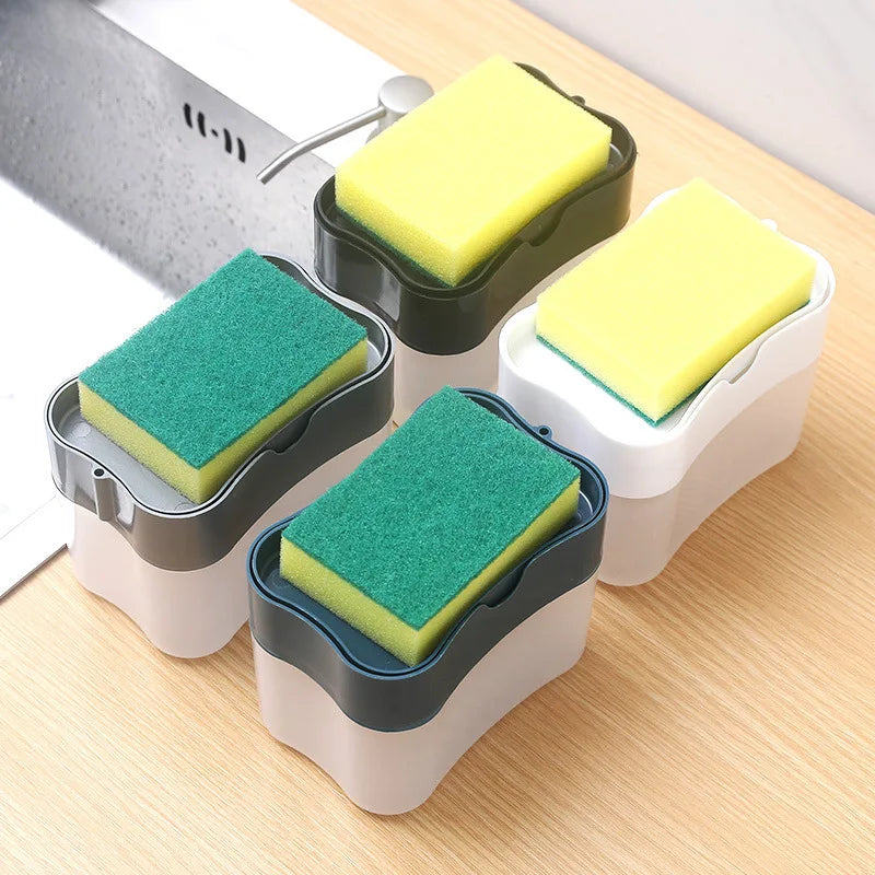 SoapEase Pro - 2-in-1 Soap Dispenser & Sponge Holder