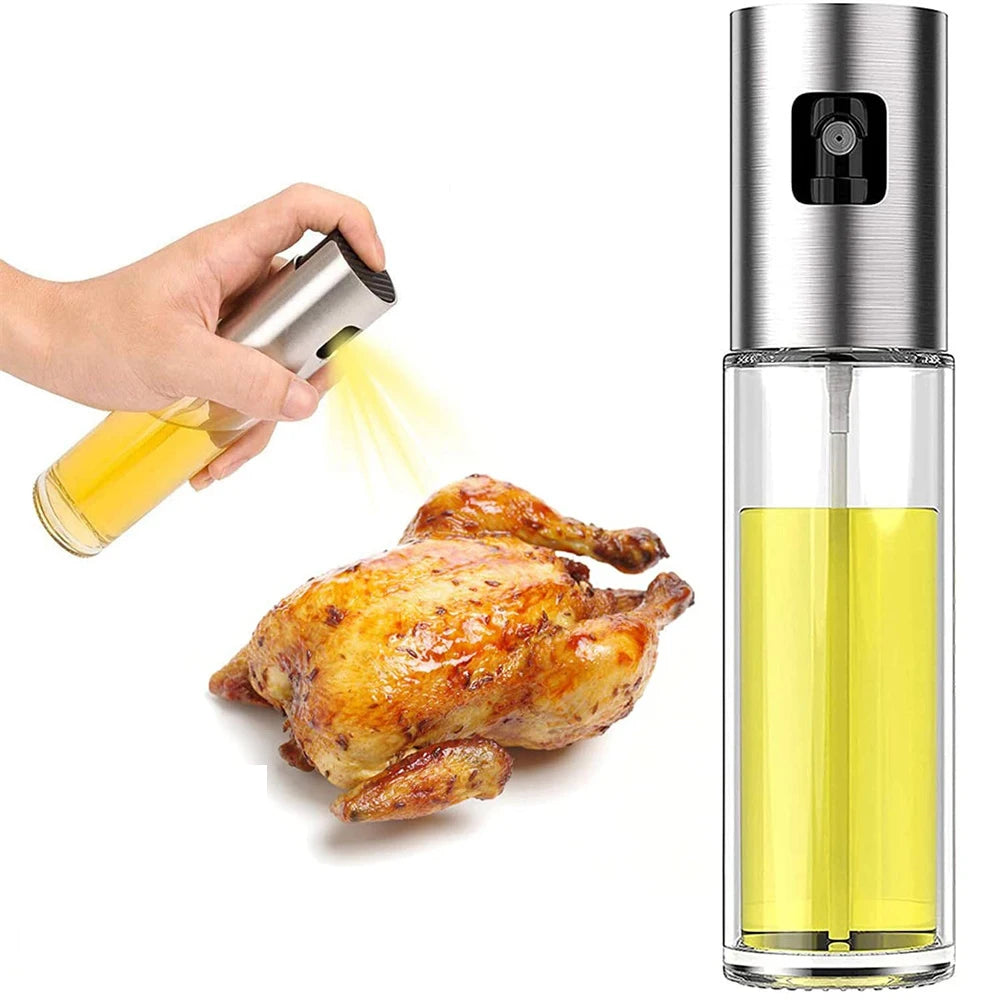 MistMate Glass Sprayer - Perfect for Oil & Vinegar in Cooking, Salads, and BBQs