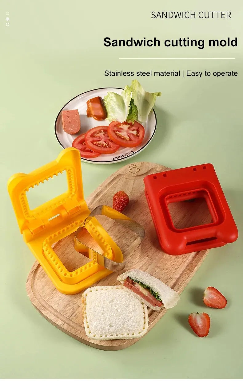 SandwichFun Cutter - Creative Snack Maker for Kids