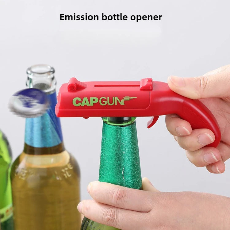 Cap Gun Beer Bottle Opener - Fun & Novelty Gift for Parties