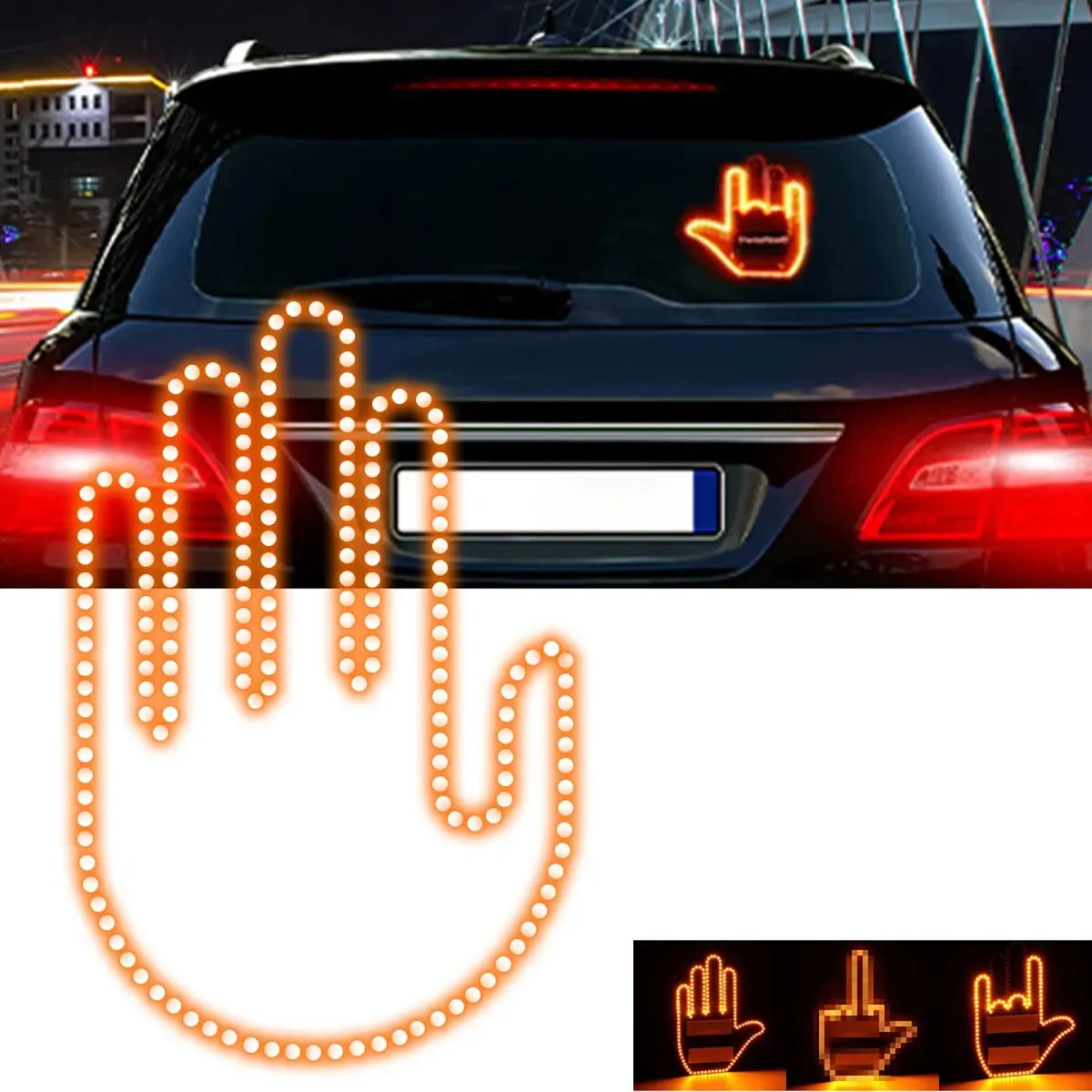 BrightBeam Gesture LED Light | Expressive Signal Light for Cars