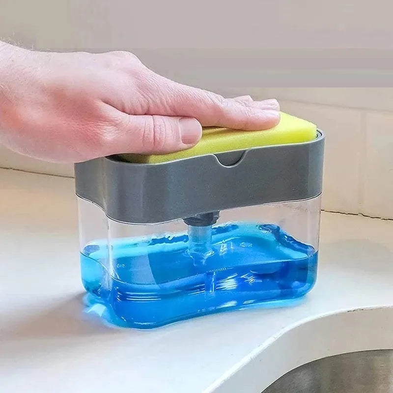 SoapEase Pro - 2-in-1 Soap Dispenser & Sponge Holder