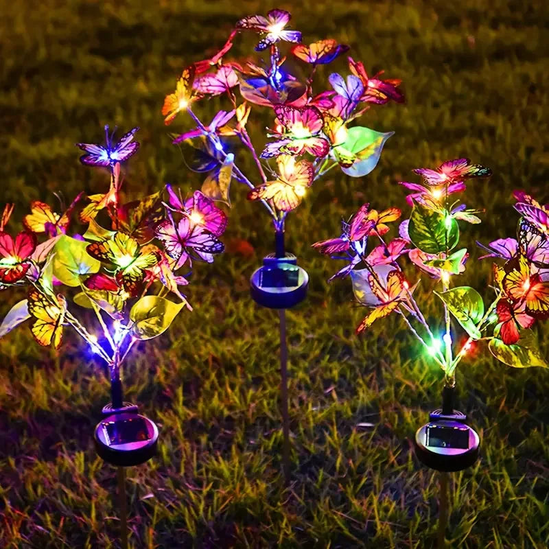 Solar FlutterGlow - Butterfly Lights for Outdoor Decor