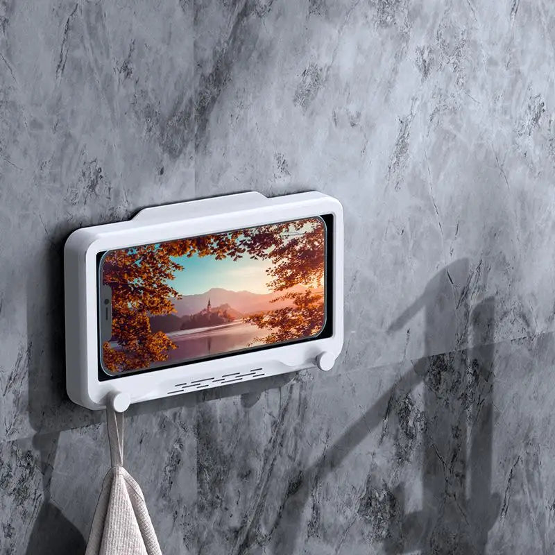 AquaShield Phone Holder - Waterproof Protection for Any Space