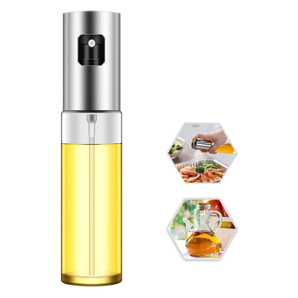 MistMate Glass Sprayer - Perfect for Oil & Vinegar in Cooking, Salads, and BBQs
