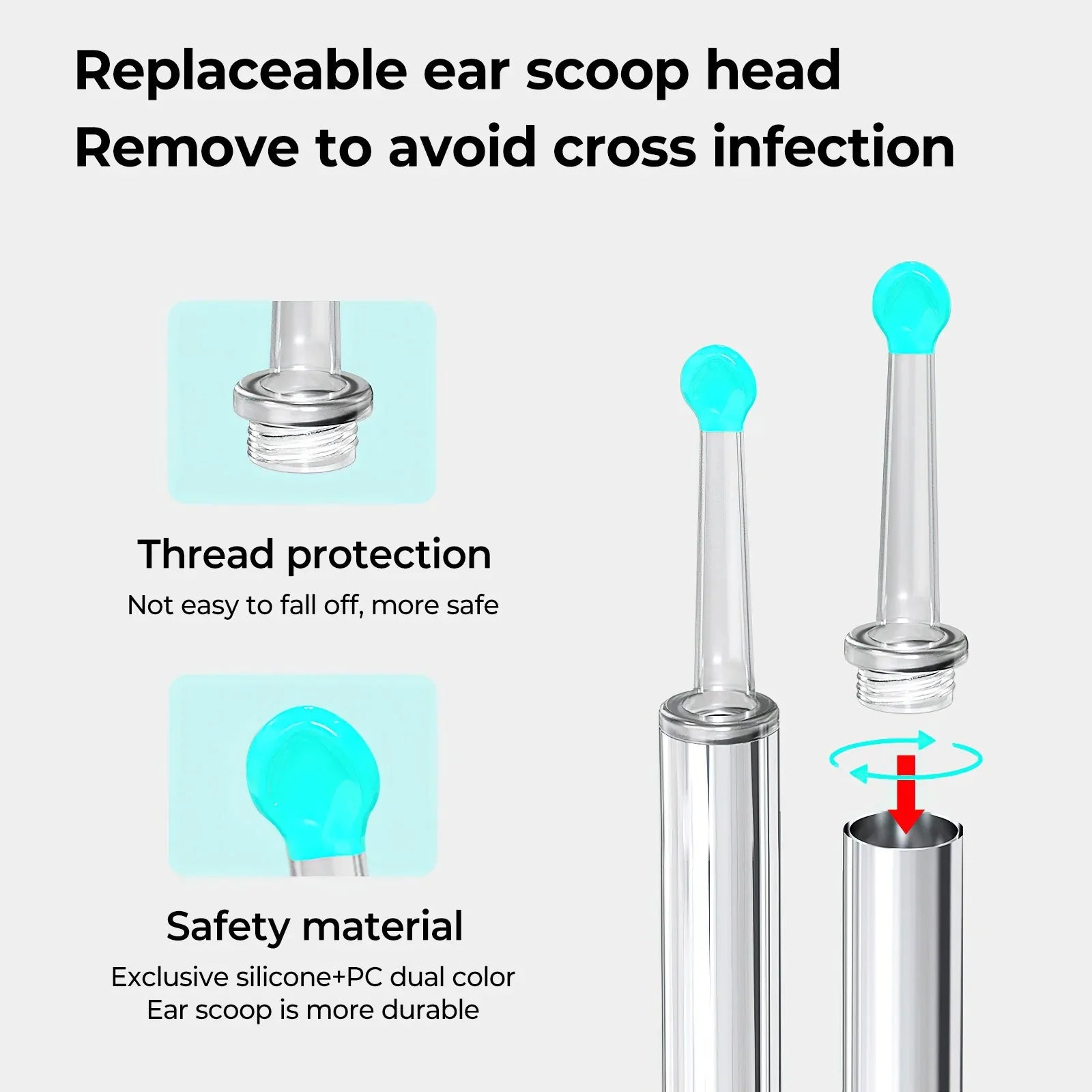 ClearView Ear Cleaner - Wireless HD Tool for Safe Cleaning