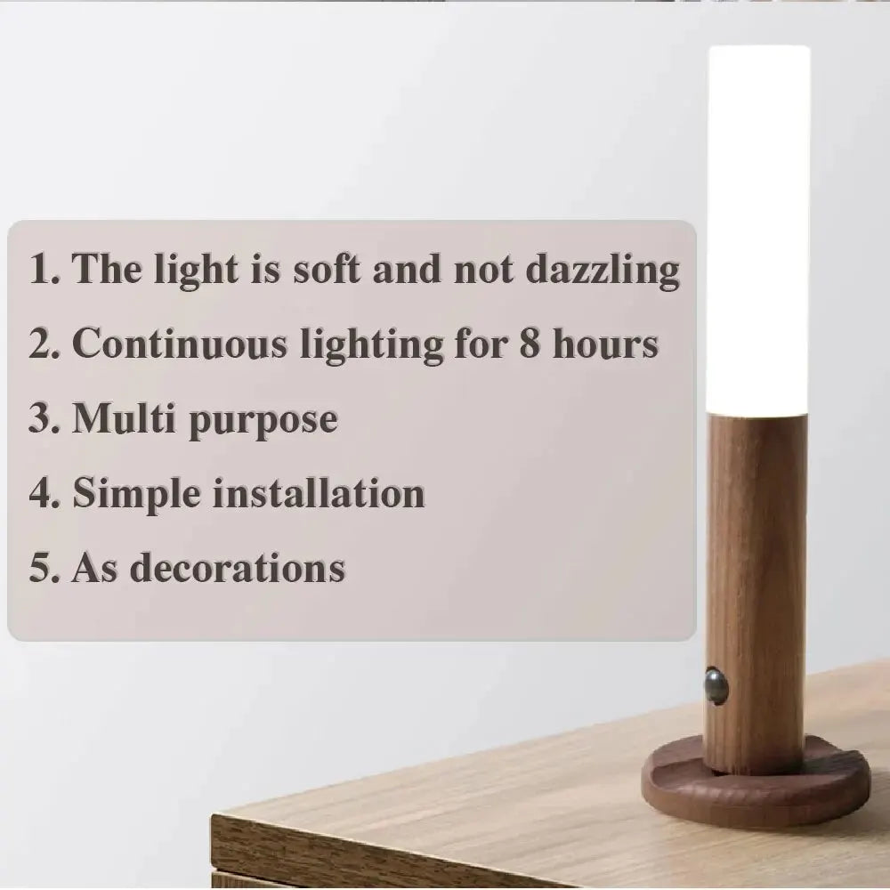 MotionGlow LED - Portable Smart Sensor Lamp