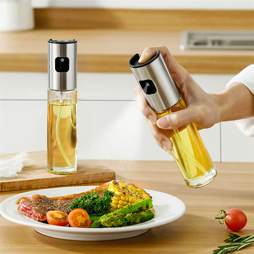MistMate Glass Sprayer - Perfect for Oil & Vinegar in Cooking, Salads, and BBQs