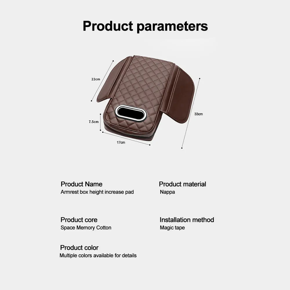 EleganceArm Pro - Stylish Armrest Cover with Storage