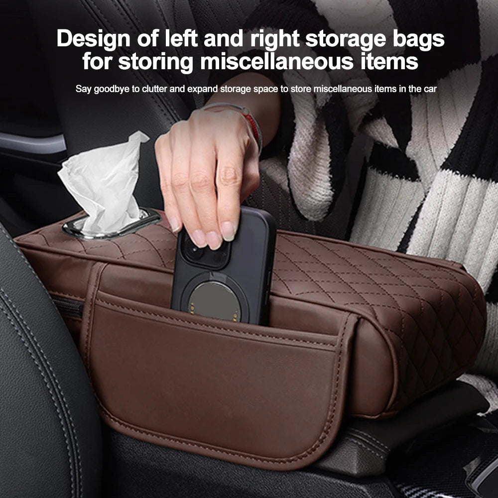 EleganceArm Pro - Stylish Armrest Cover with Storage