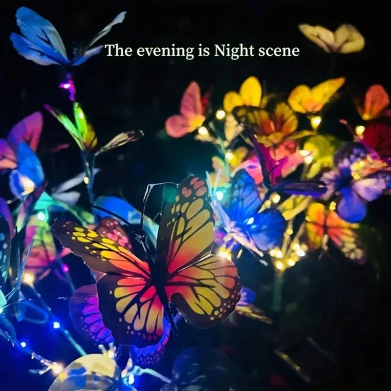 Solar FlutterGlow - Butterfly Lights for Outdoor Decor