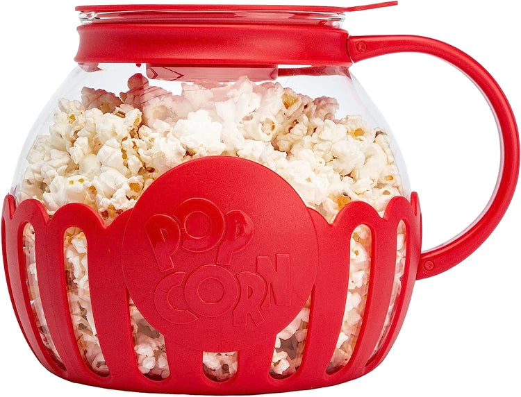 PopPro Glass Popcorn Maker - Eco-Friendly Snack Solution