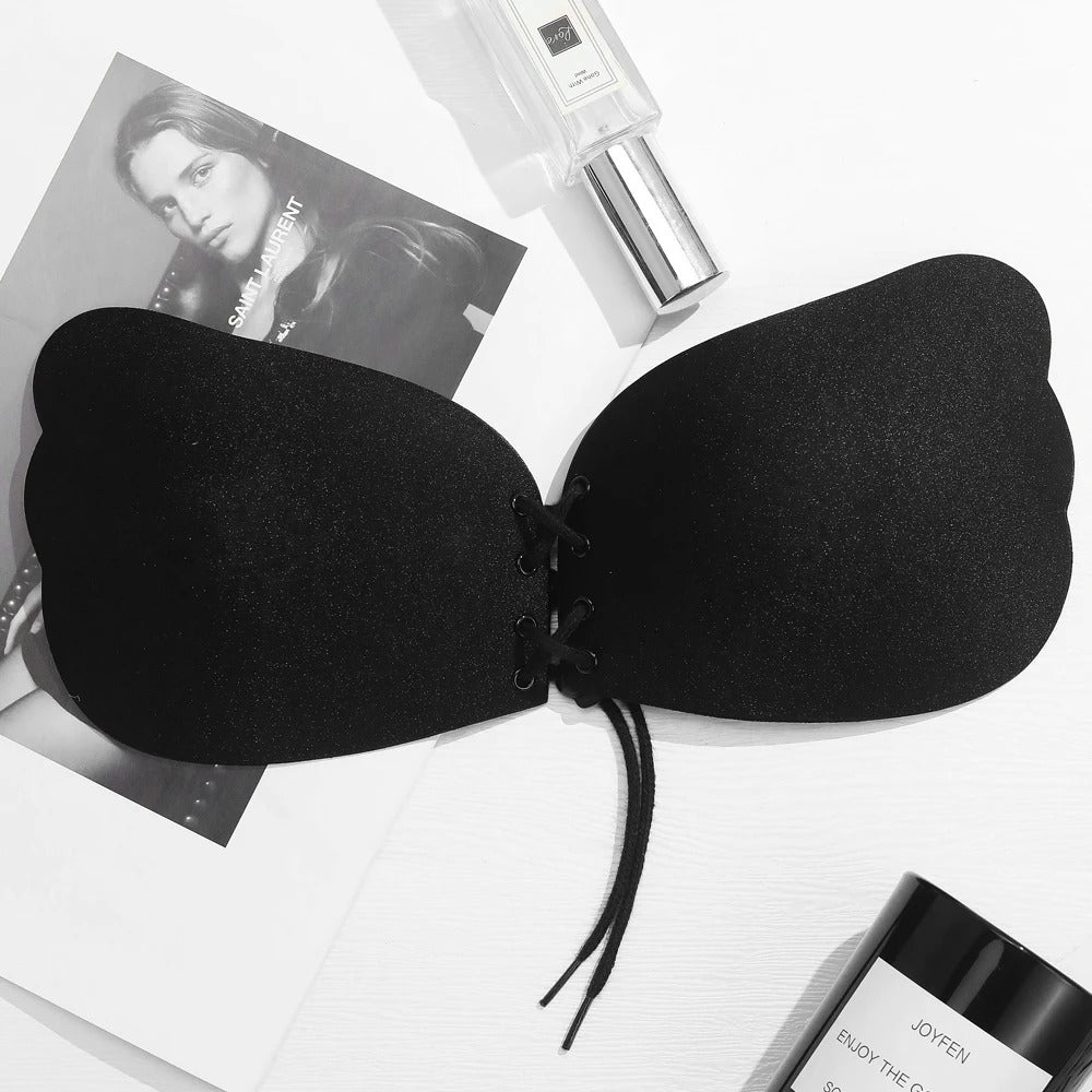 Lift & Lace | Invisible Bra with Pull Rope for Gathered Support