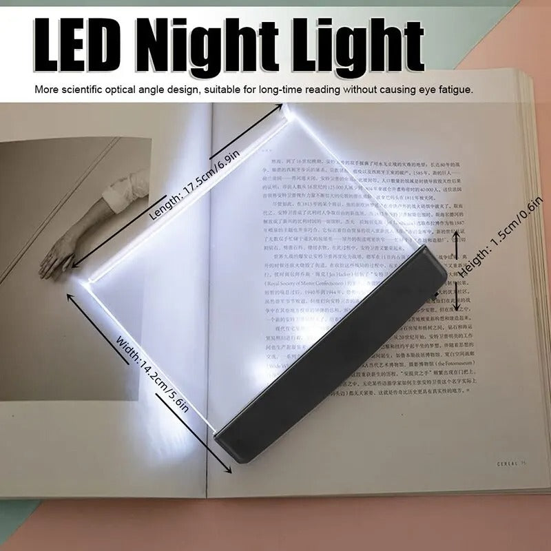 GlowPanel Reader | LED Flat Panel Night Vision Reading Light