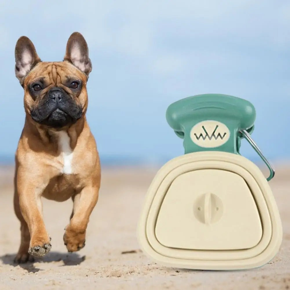 QuickScoop Pet Waste Cleaner: Foldable & Hands-Free Poop Pickup